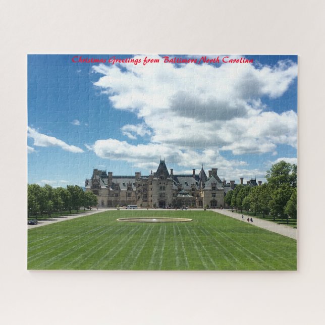Puzzle Baltimore Caroline du Nord. voeux de Noël (Horizontal)
