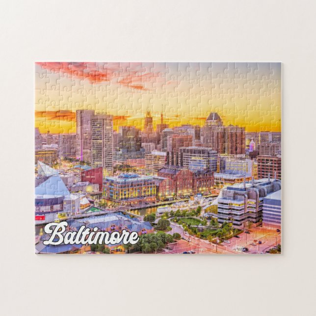 Puzzle Baltimore, Maryland, États-Unis (Horizontal)