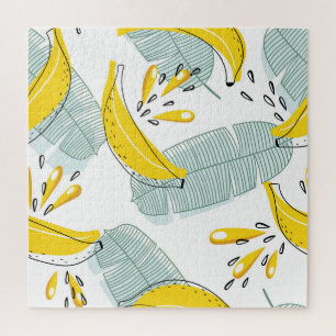 Puzzle Bananes juteuses Motif Vintage