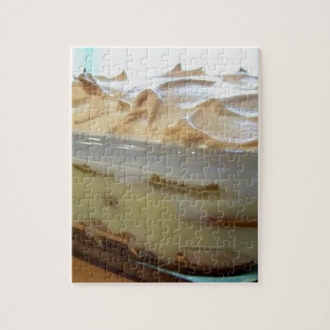 Puzzle Bananna Pudding (Vertical)