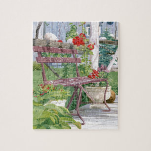 Puzzle Banc de paysage