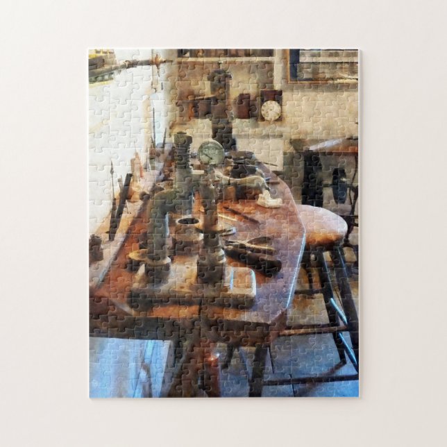 Puzzle Banc en laboratoire dentaire (Vertical)