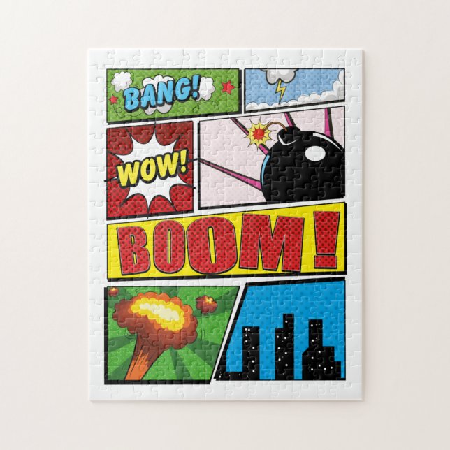 Puzzle Bande dessinée polices de dessins animés! (Vertical)