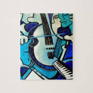 Puzzle Bang bleu