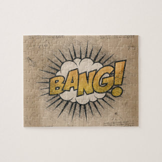 Puzzle BANG ! Livre de bande dessinée vintage Steampunk P