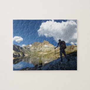 Puzzle Banner Peak et 1000 Island Lake - sentier John Mui