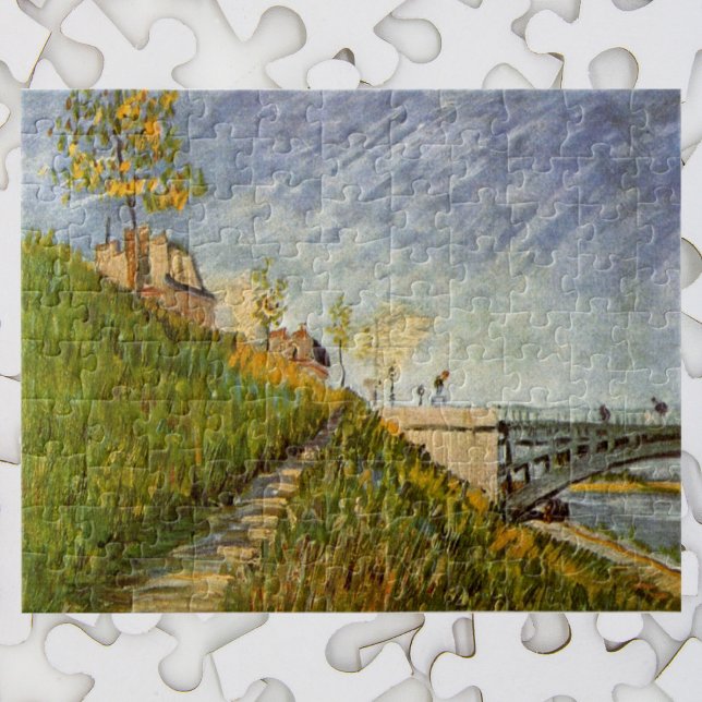 Puzzle Banques de Seine, Pont de Clichy par Vincent van G (Créateur téléchargé)