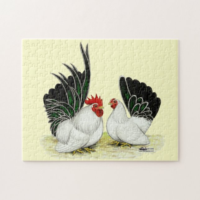 Puzzle Bantams japonais Blacktail (Horizontal)