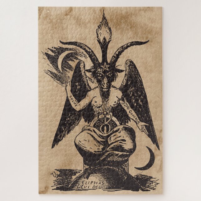 puzzle baphomet (Vertical)