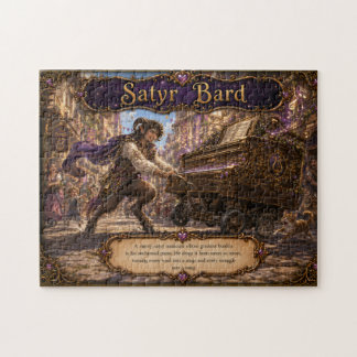 Puzzle Barde Satyre et Son Piano Enchanté