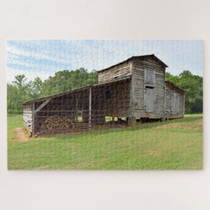 Puzzle Barn Shed Vintage