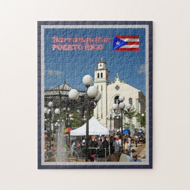 Puzzle Barranquitas - Porto Rico - (Vertical)