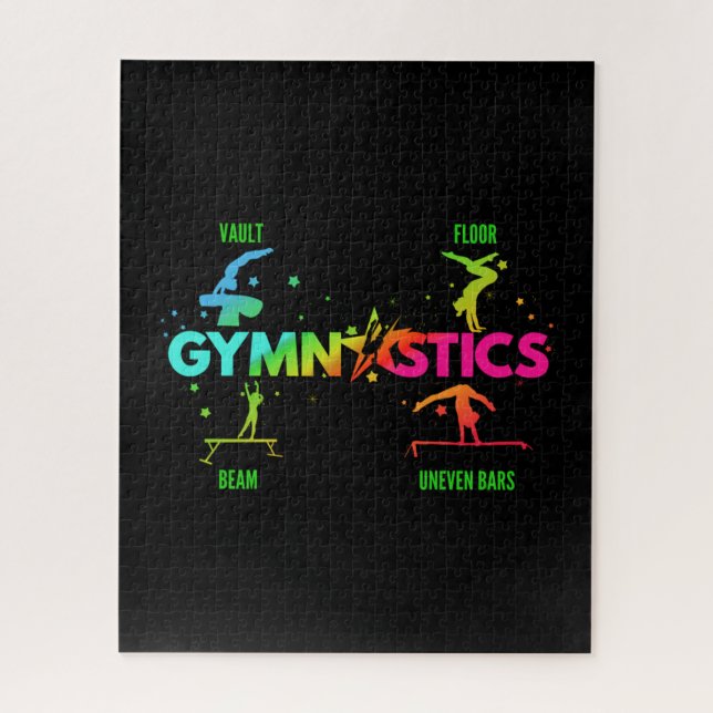 Puzzle Bars de gymnastique pour femmes Coffre-fort pour p (Vertical)