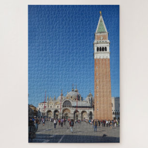 Puzzle Basilique et Campanile Carré Saint-Marc, Italie d
