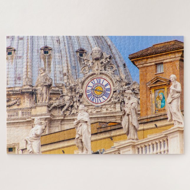 Puzzle Basilique Saint-Pierre, détail, Rome, Italie (Horizontal)
