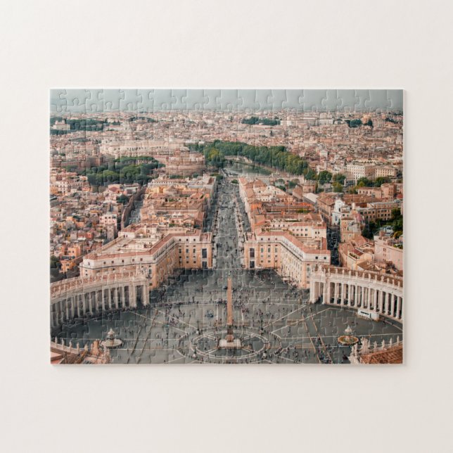 Puzzle Basilique Saint-Pierre du Vatican Carré Rome Itali (Horizontal)