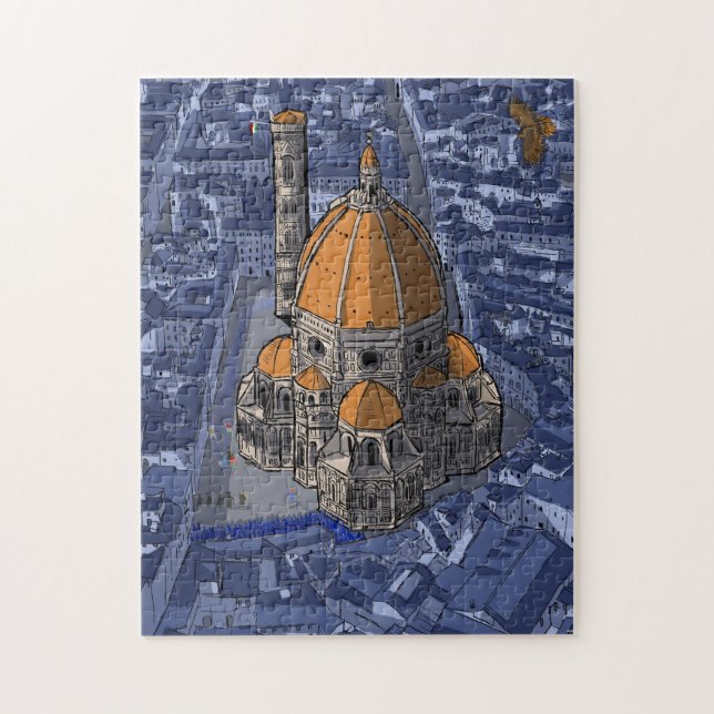 Puzzle Basilique San Lorenzo Florence Italie (Vertical)