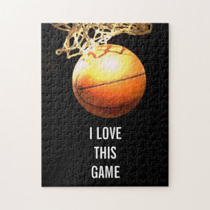 Puzzle Basket-ball - Art d'illustrations sportives