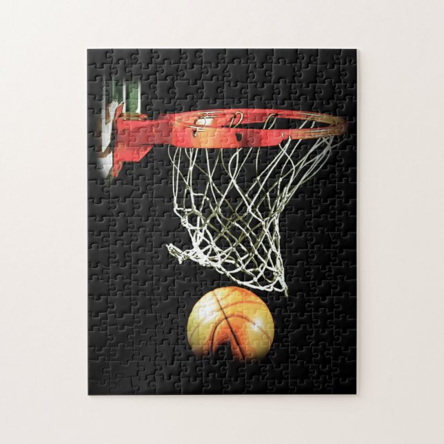 Puzzle Basket-ball - Art sportif populaire (Vertical)