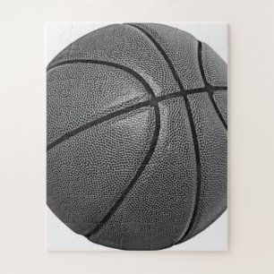 Puzzle Basket-ball noir et blanc