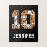 Basket-ball personnalisé numéro 10