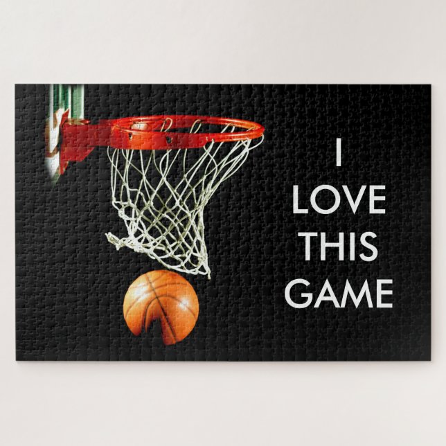 Puzzle Basket-ball : Prix Popular Art Sports (Horizontal)