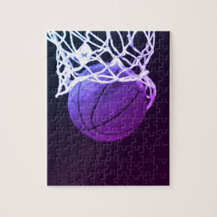 Puzzle Basket-ball - Sports Art Photos & Illustrations
