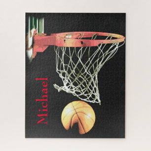 Puzzle Basketball Artwork Votre nom
