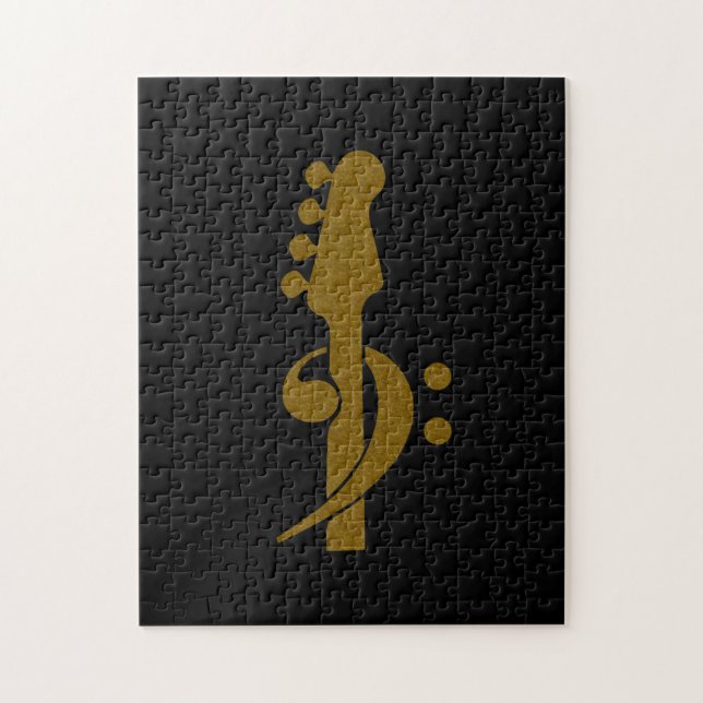 Puzzle Basse Guitare (Vertical)