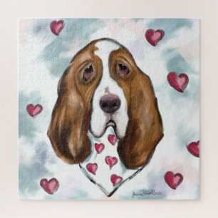 Puzzle Basset Hound