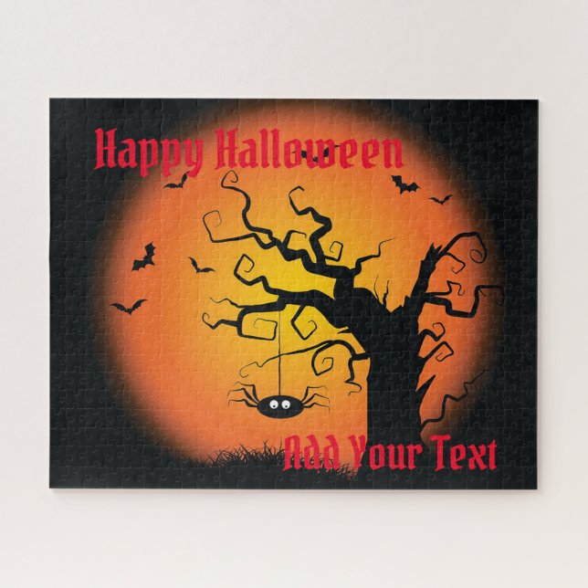 Puzzle Bat halloween (Horizontal)