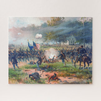 Puzzle Bataille d'Antietam Thure de Thulstrup 1887 Restau