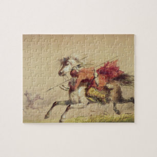 Puzzle Bataille De Blue Water Creek Par Alfred Jacob Mill