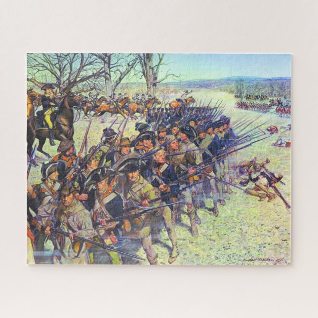 Puzzle Bataille de Guilford Courthouse Charles McBarron (Horizontal)