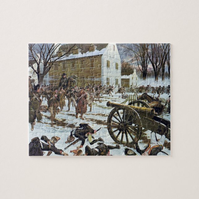 Puzzle Bataille de Trenton par Charles McBarron (Horizontal)
