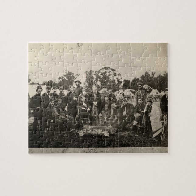Puzzle Bataillon américain de guerre civile Artillerie de (Horizontal)