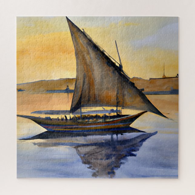Puzzle Bateau à voile (Vertical)