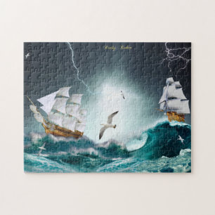 Puzzle Bateau à voile à voile à voile mer vagues