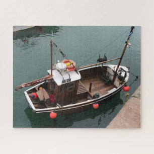 Puzzle Bateau de pêche dans le port de Portpatrick, Wigto
