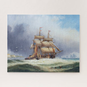 Puzzle Bateau pilote de l'île de Wright 1887