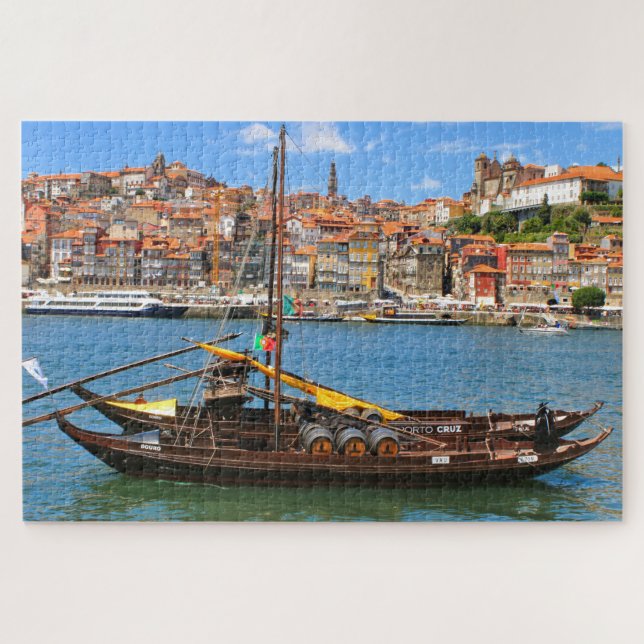 Puzzle Bateaux à vin, Porto, Portugal (Horizontal)