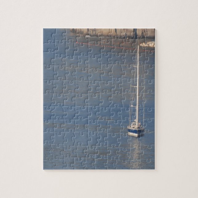 Puzzle Bateaux au repos à Sorrente Italie (Vertical)