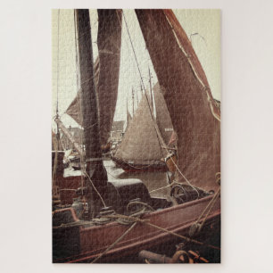 Puzzle Bateaux de pêche dans le port