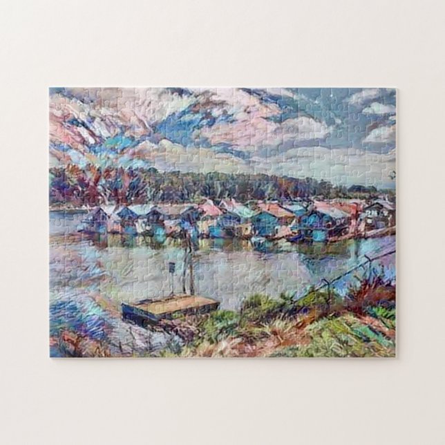 Puzzle Bateaux domestiques (Horizontal)