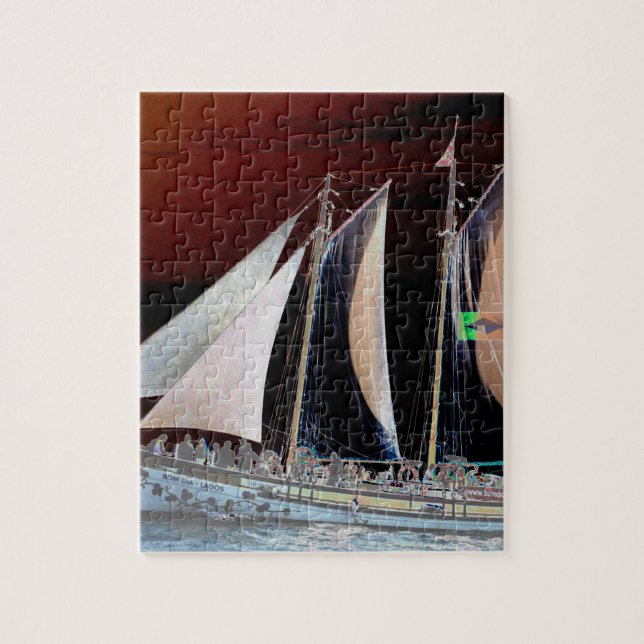 Puzzle Bateaux sous voile (Vertical)
