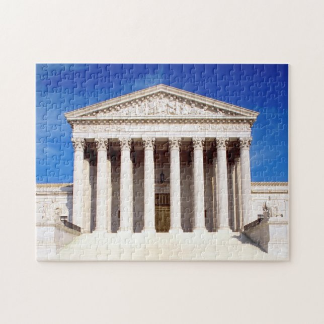 Puzzle Bâtiment de court suprême des USA, Washington DC, (Horizontal)