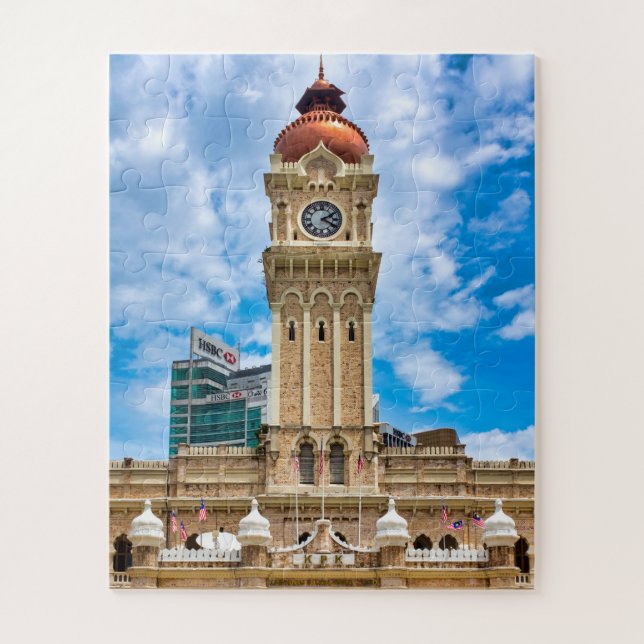 Puzzle Bâtiment de Sultan Abdul Samad (Vertical)