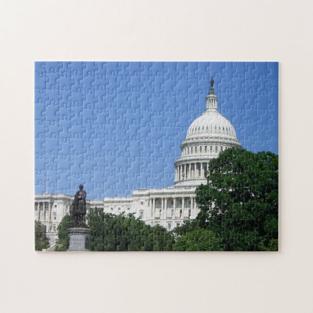 Puzzle Bâtiment du Capitole à Washington DC (Horizontal)