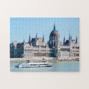 Puzzle Bâtiment du Parlement hongrois dans la ville de Bu