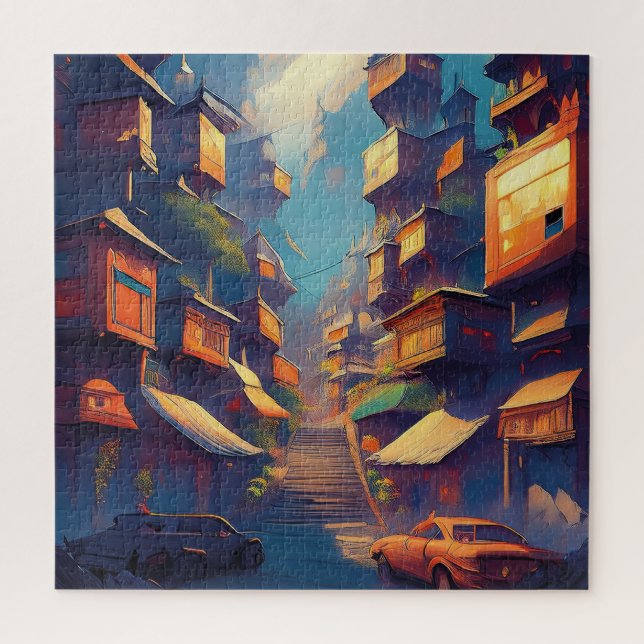 Puzzle Bâtiments (Vertical)